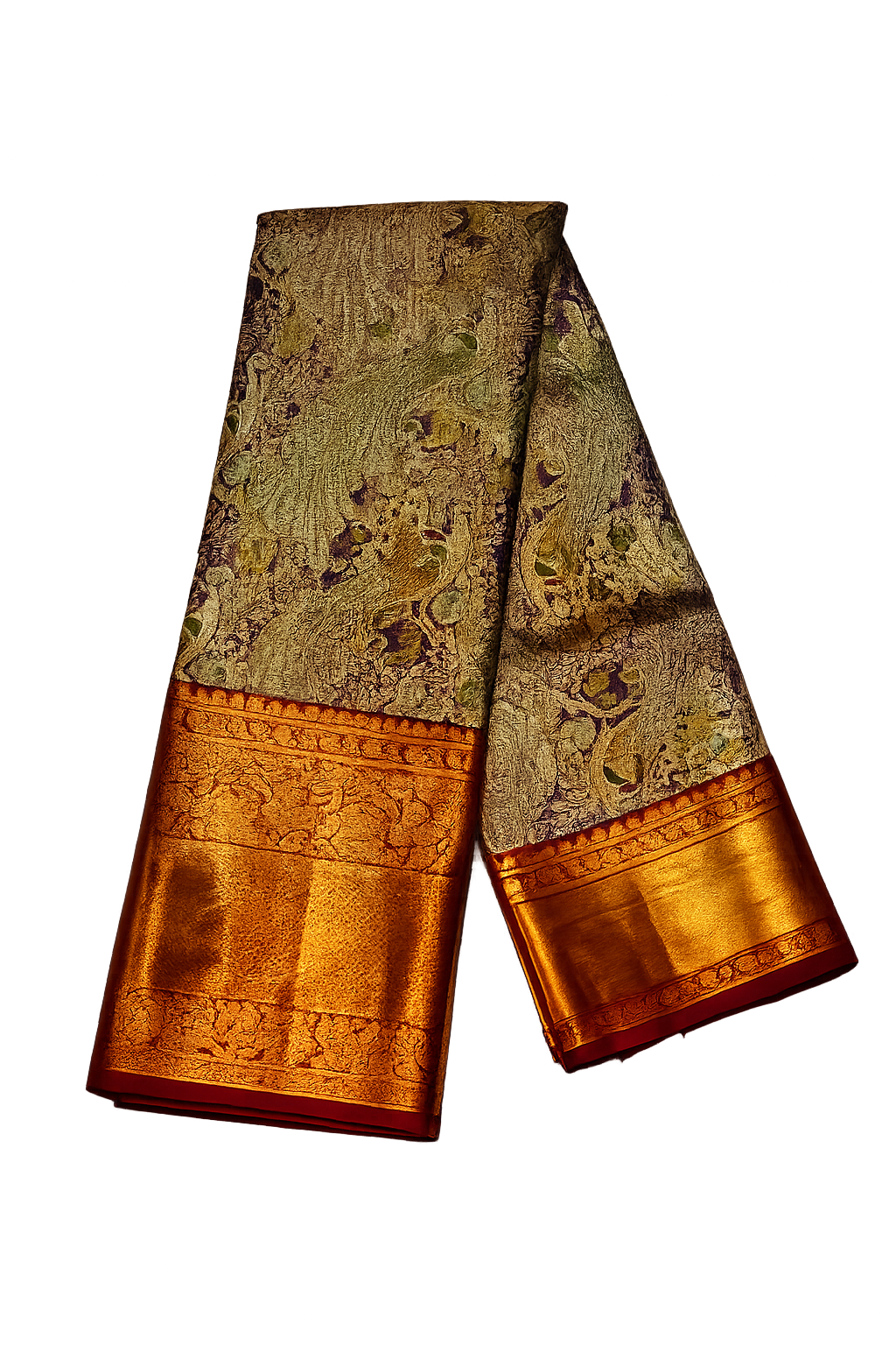 ✨ Royal Brocade Kanchi Pattu Silk Saree – A Timeless Wedding Elegance ✨
